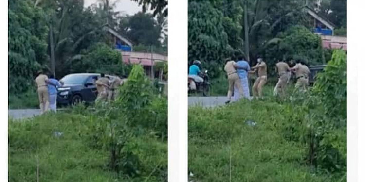 മുഖ്യമന്ത്രിക്കെതിരെ കരിങ്കൊടി: 7 കോണ്‍ഗ്രസ് പ്രവര്‍ത്തകര്‍ കസ്റ്റഡിയില്‍