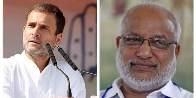 രാഹുൽ ​ഗാന്ധി സുധാകരന്റെയും സതീശന്റെയും നിലവാരത്തിൽ സംസാരിക്കരുത്’; വിമർശനവുമായി എംഎ ബേബി
