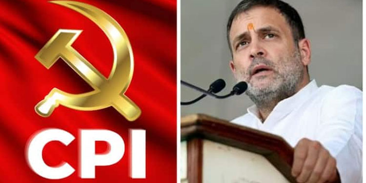 ‘രാഹുല്‍ഗാന്ധി വയനാട്ടില്‍ നിന്ന് മത്സരിച്ചത് ഇടത് പാര്‍ട്ടികള്‍ക്ക് ദോഷം ചെയ്തു’ സിപിഐ രാഷ്ട്രീയ പ്രമേയ കരട്