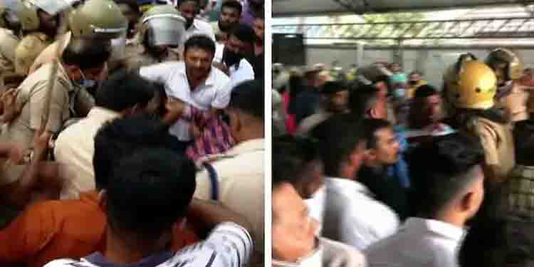 ആവിക്കൽ മാലിന്യപ്ലാന്‍റ് വിഷയം ചർച്ച ചെയ്യാൻ എംഎല്‍എ വിളിച്ച ജനസഭയിൽ സംഘർഷം ; ഒരു സ്ത്രീക്ക് പരിക്കേറ്റു
