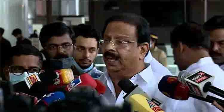 എകെജി സെന്‍റർ ആക്രമണം ഇപി ജയരാജന്‍റെ തിരക്കഥ ; സിസിടിവിയിൽ ഒന്നും പെടാതെ അക്രമി കടന്നതെങ്ങനെയെന്നും കെ സുധാകരൻ