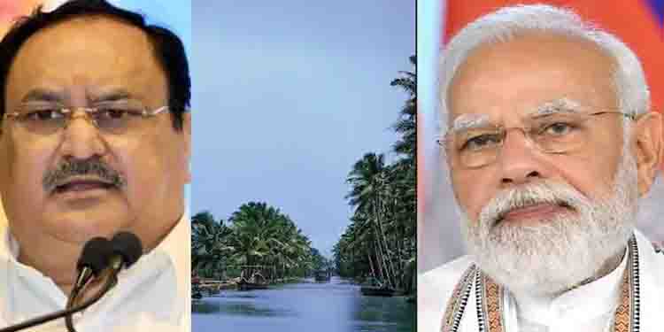 ലോകത്തിലെ മികച്ച സ്ഥലങ്ങളില്‍ കേരളവും ; മോദിക്ക് നന്ദി പറഞ്ഞ് കേരളത്തെ അഭിനന്ദിച്ച് ജെ പി നദ്ദ
