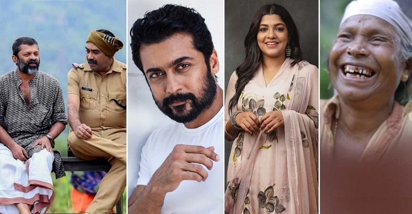 സച്ചി സംവിധായകൻ, സൂര്യ, അജയ് ദേവ്ഗൺ നടന്മാർ, അപർണ ബാലമുരളി നടി, നഞ്ചിയമ്മ ഗായിക