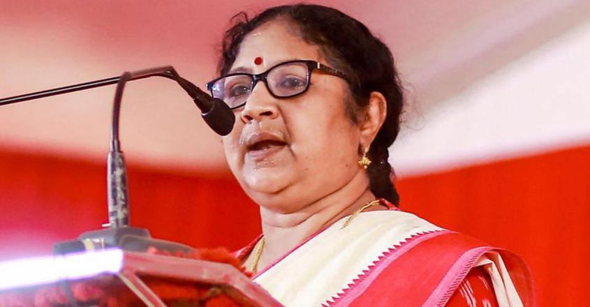 ‘വിദ്യാർഥിനികളെ അടിവസ്ത്രമഴിച്ച് പരിശോധിച്ചത് അപലപനീയം; കേന്ദ്രത്തെ അതൃപ്തി അറിയിക്കും’