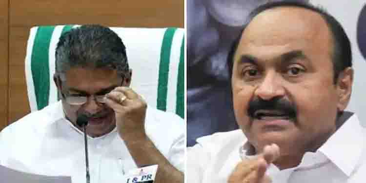 സജി ചെറിയാൻ എംഎൽഎ സ്ഥാനവും രാജി വെക്കണം ; ആവ‍ര്‍ത്തിച്ച് വിഡി സതീശൻ