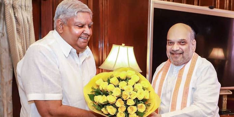 ഇന്ത്യയുടെ 14ാമത് ഉപരാഷ്ട്രപതി ജഗ്ദീപ് ധൻകര്‍