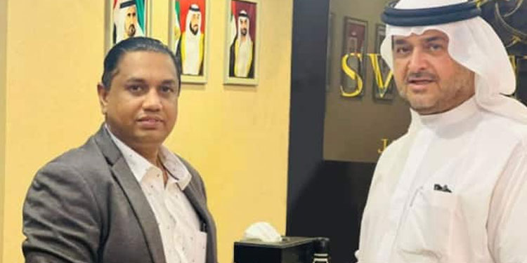 യുഎഇയിലെ മലയാളി വൈദ്യൻ ജയരാജ് കുന്നത്തുവളപ്പിലിന് ഗോൾഡൻ വിസ
