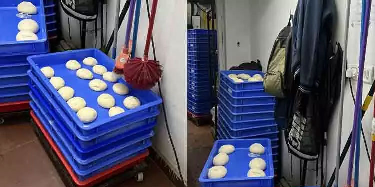പിസ്സക്ക് മുകളിൽ തറ തുടക്കുന്ന മോപ്പ്; ഡൊമിനോസിനെതിരെ വ്യാപകവിമർശം