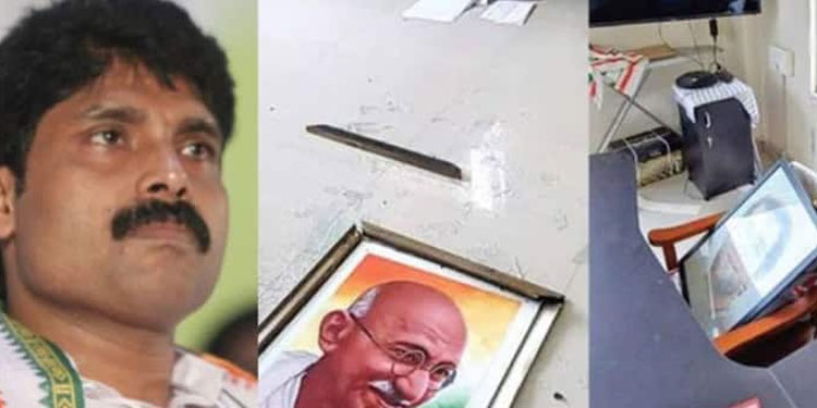 രാഹുൽ ഗാന്ധിയുടെ ഓഫീസിലെ ഗാന്ധി ചിത്രം തകർത്ത സംഭവം: കോൺഗ്രസുകാരെ പ്രതിയാക്കാൻ പൊലീസ് ശ്രമമെന്ന് ടി സിദ്ധിഖ്