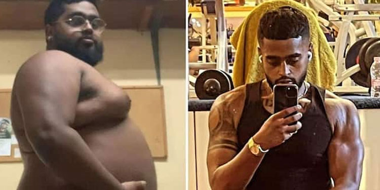 പൊണ്ണത്തടിയന്‍ എന്ന് പുച്ഛിച്ച് കാമുകി പോയി, ഒറ്റ വര്‍ഷം കൊണ്ട് 70 കിലോ കുറച്ച് യുവാവ്