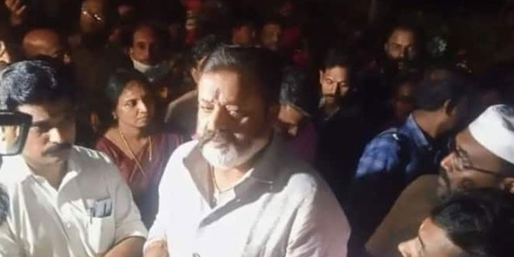 ഫിലോമിനയുടെ വീട്ടിലെത്തി സുരേഷ് ഗോപി, കരുവന്നൂര്‍ വിഷയം അമിത് ഷായുടെ ശ്രദ്ധയില്‍പ്പെടുത്തുമെന്ന് സുരേഷ് ഗോപി