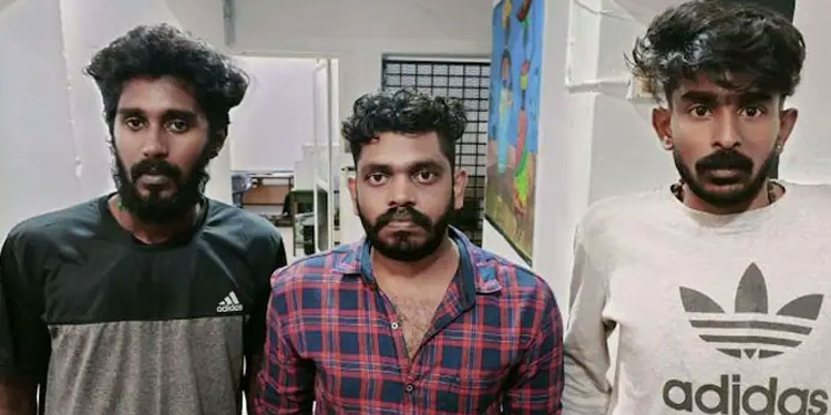 വാഹന പരിശോധനക്കിടെ ഹാഷിഷ് ഓയിലുമായി മൂന്ന് യുവാക്കൾ പിടിയിൽ
