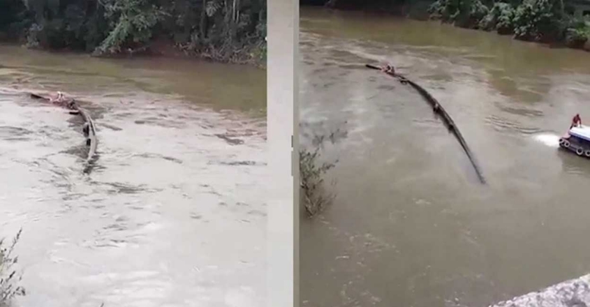 ആറന്മുള വള്ളസദ്യയ്ക്ക് പോയ വള്ളം ഒഴുക്കില്‍പെട്ട് മറിഞ്ഞു