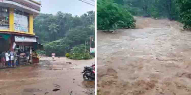 കനത്ത മഴ നാശം വിതയ്ക്കുന്നു, കണ്ണൂരിന് പിന്നാലെ വയനാട്ടിലും മലവെള്ളപ്പാച്ചിൽ; ഇടുക്കിയിൽ ഓറഞ്ച് അലർട്ട്