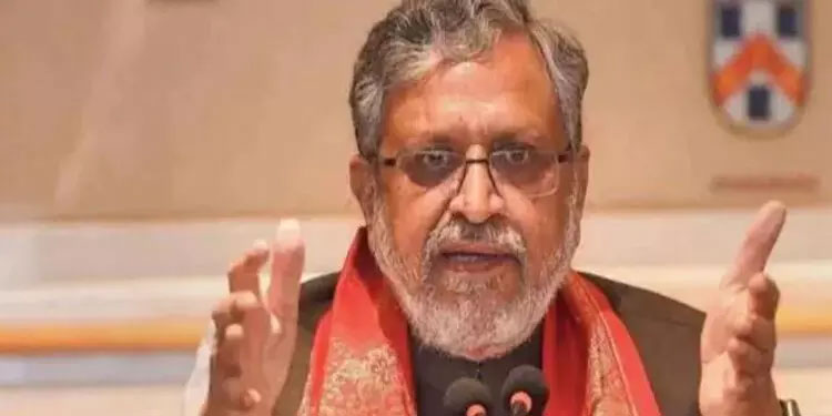 2025ന് മുമ്പ് മഹാസഖ്യം വീഴുമെന്ന് ബി.ജെ.പി നേതാവ് സുശീൽ മോദി