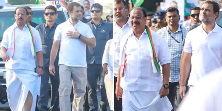 ഭാരത് ജോഡോ യാത്രയെ ഇകഴ്ത്തി അപകീര്‍ത്തിപെടുത്താനുള്ള ശ്രമം നിന്ദ്യവും നീചവും; രൂക്ഷമായി പ്രതികരിച്ച് സുധാകരൻ