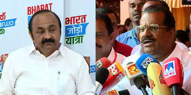 ‘ഇ പി എന്ന മഹാനായ മനുഷ്യൻ ഞങ്ങളുടെ യുഡിഎഫ് ഭവനത്തിൻ്റെ ഐശ്വര്യം ‘ പരിഹാസവുമായി വി ഡി സതീശന്‍