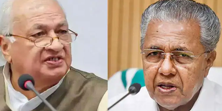 ‘സംഘപരിവാർ വാട്സ് അപ് ഗ്രൂപ്പിൽ നിന്നാണോ ഗവര്‍ണര്‍ വിവരം സ്വീകരിക്കുന്നത്’; ആഞ്ഞടിച്ച് മുഖ്യമന്ത്രി
