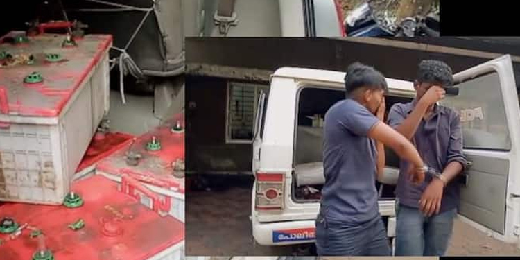 സ്ട്രീറ്റ് ലൈറ്റുകളിലെ ബാറ്ററി മോഷ്ടിച്ച് കടത്തുന്ന സംഘം പിടിയില്‍