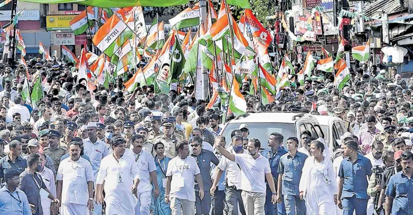 ഭാരത് ജോഡോ യാത്ര കേരളത്തിലെ പര്യടനം പൂർത്തിയാക്കി; നാളെ മുതൽ കർണാടകയിൽ