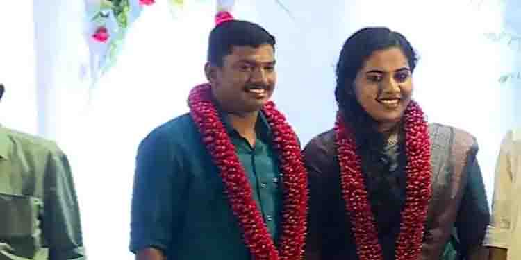 മേയർ ആര്യ രാജേന്ദ്രനും സച്ചിൻ ദേവ് എംഎൽഎയും വിവാഹിതരായി