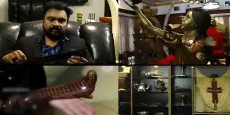 മോൻസൺ മാവുങ്കലിന്‍റെ വീട്ടിലെ പുരാവസ്തുക്കളെന്ന് അവകാശപ്പെട്ട ശിൽപങ്ങൾ ഉടമസ്ഥന് വിട്ട് നൽകാൻ കോടതി ഉത്തരവ്