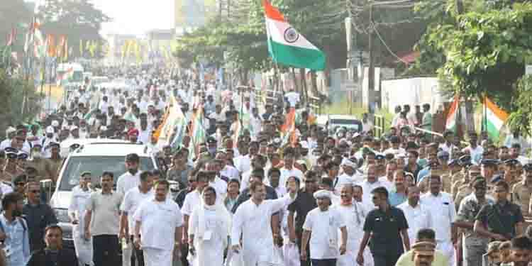 ജോഡോ യാത്രക്കിടെ വീണ്ടും പോക്കറ്റടി; ഡിസിസി പ്രസിഡന്‍റിന്‍റെ 5000 രൂപ മോഷണം പോയി