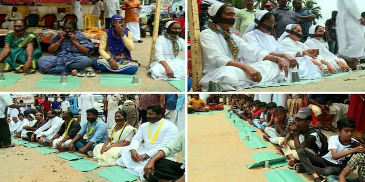 വിഴിഞ്ഞം സമരത്തിനൊപ്പം കൈകോർത്ത് ലത്തീൻ കത്തോലിക്ക കൗൺസിലിന്‍റെ ജനബോധന യാത്ര,സമരം 30ാം ദിനം