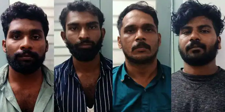 പൊലീസെന്ന പേരില്‍ ഇന്നോവയില്‍ എത്തി സ്വകാര്യ ബസ് യാത്രക്കാരനില്‍ നിന്ന് 1.5 കോടി കവര്‍ന്നു, 4പേര്‍ പിടിയില്‍