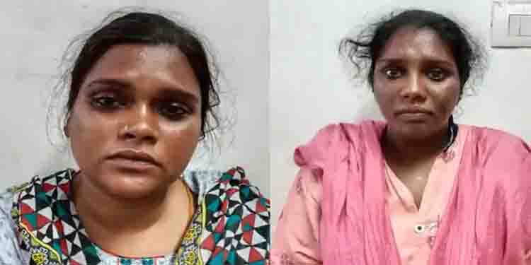 കോഴിക്കോട് പിഞ്ചുകുഞ്ഞിന്റെ പാദസരം കവർന്ന തമിഴ് നാടോടി സ്ത്രീകള്‍ പിടിയില്‍