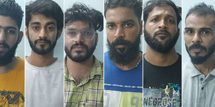 കഞ്ചാവും എംഡിഎംഎയും; കണ്ണൂരിൽ ലഹരി പാർട്ടി നടത്തുന്നതിനിടെ 6 പേർ പിടിയിൽ
