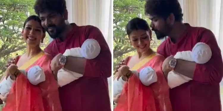 ട്വിൻ ബേബികളുടെ ആദ്യ ദീപാവലി; ആശംസയുമായി നയൻതാരയും വിഘ്നേഷും