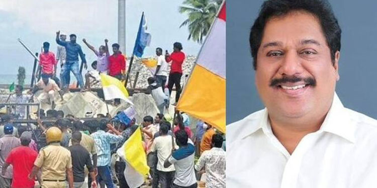 വിഴിഞ്ഞത്ത് സമരം ചെയ്യുന്ന വൈദികര്‍ക്കെതിരെ രാജ്യദ്രോഹത്തിന് കേസെടുക്കണം: ബിജു രമേശ്