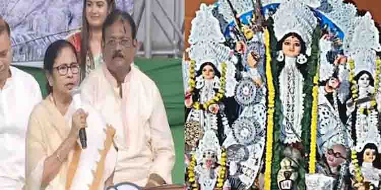 അസുര പ്രതിമയ്ക്ക് ഗാന്ധിജിയുടെ മുഖം; മൌനം വെടിഞ്ഞ് മമതാ ബാനര്‍ജി