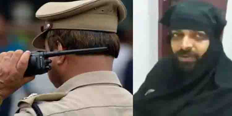 ചിക്കന്‍ പോക്സെന്ന് വാദം, പർദ ധരിച്ച് നടന്ന് പുജാരി;പിടികൂടി പൊലീസ്