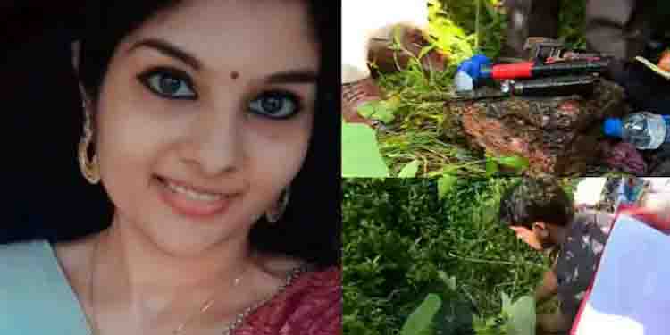 കൊലക്കത്തിയും ചുറ്റികയും ബാഗിലാക്കി കുളത്തിൽ തള്ളി; തെളിവെടുപ്പിൽ ശ്യാംജിത്ത് തന്നെ പുറത്തെടുത്തു