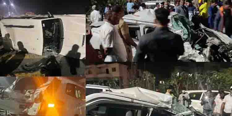 ടാങ്കറിന്‍റെ നിയന്ത്രണം വിട്ടു ഹൈവേയിൽ 48 വാഹനങ്ങൾ തകർന്നു; നിരവധി പേർക്ക് പരിക്ക്