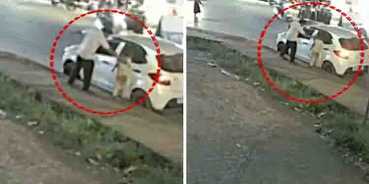 തലശ്ശേരിയിൽ യുവാവിന്റെ ചവിട്ടേറ്റ ആറു വയസുകാരനെ മറ്റൊരാളും ഉപദ്രവിച്ചു, ദൃശ്യങ്ങൾ പുറത്ത്