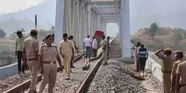 ഉദയ്പൂരിലെ റെയിൽവേ ട്രാക്ക് പൊട്ടിത്തെറി ഭീകരാക്രമണമെന്ന് എഫ്ഐആർ
