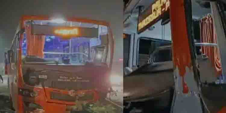 തൃശൂരിൽ സ്വിഫ്റ്റ് ബസ് അപകടം, 15 പേർക്ക് പരിക്ക്
