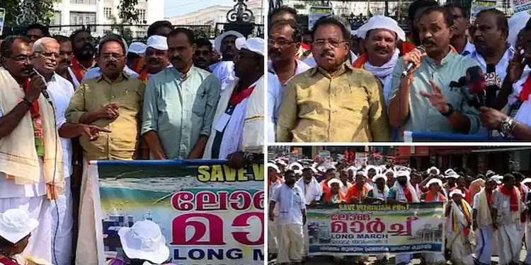 വിഴിഞ്ഞം സമരത്തിനെതിരെ കൈകോര്‍ത്ത് സിപിഎമ്മും ബിജെപിയും, വേദി പങ്കിട്ട് നേതാക്കള്‍