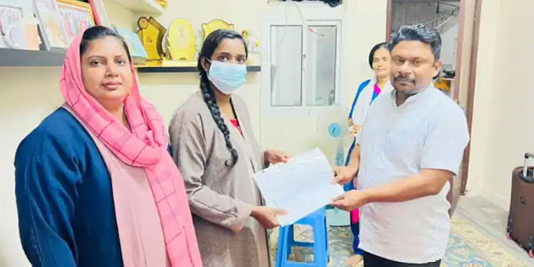നിയമക്കുരുക്കില്‍പെട്ട് ഒരു വര്‍ഷത്തിലധികം ദുരിതമനുഭവിച്ച പ്രവാസി വനിത ഒടുവില്‍ നാട്ടിലെത്തി