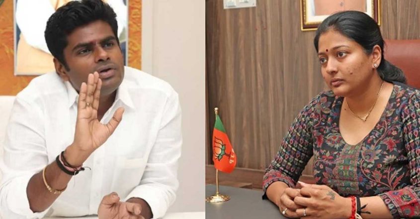 ഫോണിലൂടെ അസഭ്യം വിളിച്ച് ഗായത്രി: തമിഴ്നാട് ബിജെപിയില്‍ പോര് രൂക്ഷം