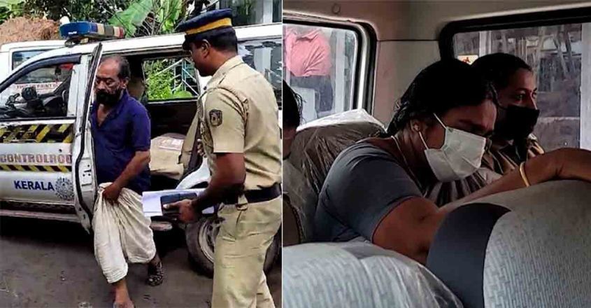 ഗ്രീഷ്മയുടെ അമ്മയെയും അമ്മാവനെയും ആശുപത്രിയിലെത്തിച്ച് തെളിവെടുപ്പ് നടത്തി