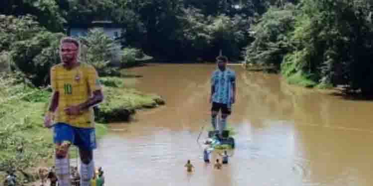 മെസി, നെയ്മർ കട്ടൗട്ട് വിവാദം: മലക്കം മറിഞ്ഞ് ചാത്തമംഗലം പഞ്ചായത്ത്
