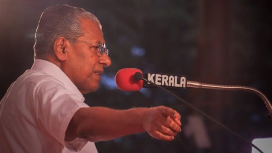 സുധാകരൻ നെഹ്‌റുവിനെ ചാരി ആർഎസ്എസ് പ്രണയത്തെ ന്യായീകരിക്കുന്നു; കോൺഗ്രസ് നയം വ്യക്തമാക്കണം: മുഖ്യമന്ത്രി