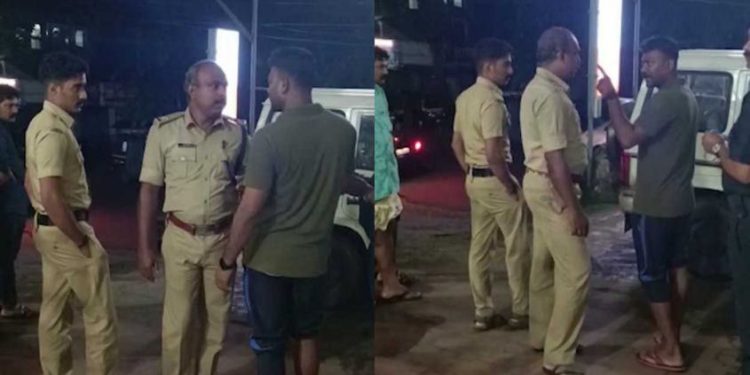 പൊലീസിനെ അസഭ്യം വിളിച്ച സൈനികനെതിരെ ജാമ്യമില്ലാ വകുപ്പ് പ്രകാരം കേസ്