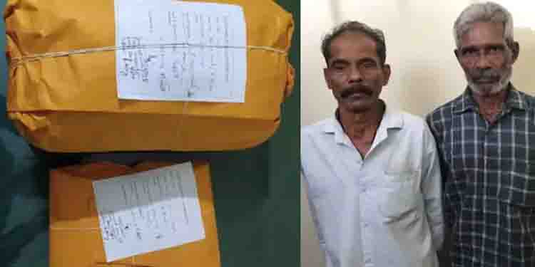 കഞ്ചാവ് കടത്ത് ‘തൊഴിലാക്കിയ’ മധ്യവയസ്‌കനും സഹായിയും പിടിയില്‍; 1.5 കിലോ കഞ്ചാവും കണ്ടെടുത്തു