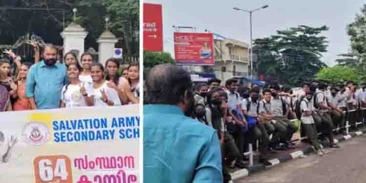 സംസ്ഥാന സ്കൂൾ കായികമേളയുടെ വരവറിയിച്ച് പൊതുവിദ്യാലയങ്ങളിൽ ഫ്ലാഷ് മോബുകൾ; പ്രചരണത്തിന് നേരിട്ടെത്തി മന്ത്രി