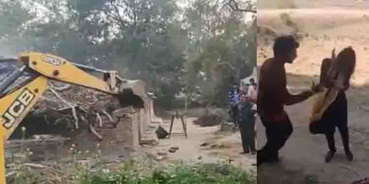 വിവാഹം കഴിയ്ക്കാൻ ആവശ്യപ്പെട്ട കാമുകിയെ മർദ്ദിച്ചു; യുവാവിന്റെ വീട് പൊളിച്ചുനീക്കി, ഡ്രൈവിങ് ലൈസൻസ് റദ്ദാക്കി